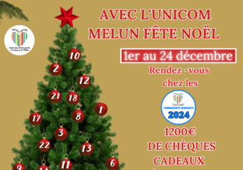 Melun fête Noël avec l’UNICOM !